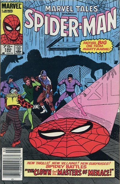 Cover for Marvel Tales (Marvel, 1966 series) #160 [Canadian]