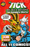 Cover for The Tick: Big Blue Destiny: The Complete Works (New England Comics, 2009 series) [Second Printing]