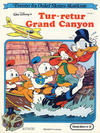 Cover for Walt Disney's Beste Historier om Donald Duck & Co [Disney-Album] (Hjemmet / Egmont, 1978 series) #32 - Tur-retur Grand Canyon [Reutsendelse bc 147 25]