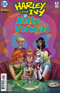 Cover Thumbnail for Harley & Ivy Meet Betty & Veronica (DC, 2017 series) #1 [Amanda Conner Cover]