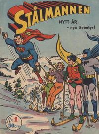 Cover Thumbnail for Stålmannen (Centerförlaget, 1949 series) #1/1953