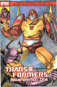 Cover for Transformers: Regeneration One (IDW, 2012 series) #0 [Cover C]