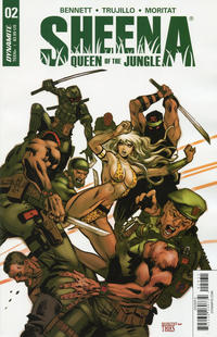 Cover Thumbnail for Sheena Queen of the Jungle (Dynamite Entertainment, 2017 series) #2 [Cover C Moritat]