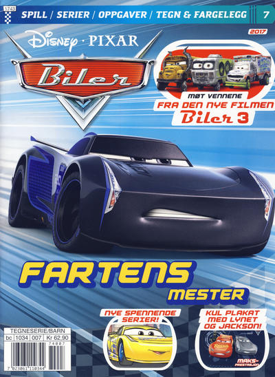 Cover for Biler / En verden av biler (Hjemmet / Egmont, 2008 series) #7/2017