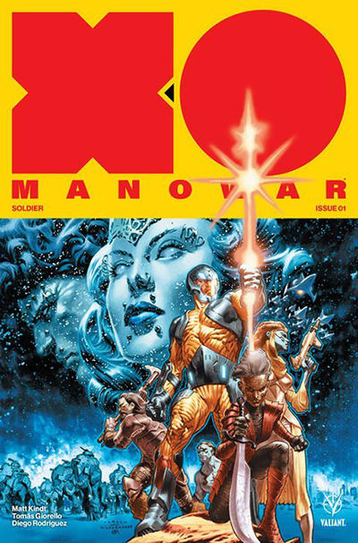 Cover for X-O Manowar (2017) (Valiant Entertainment, 2017 series) #1 [Second Printing]