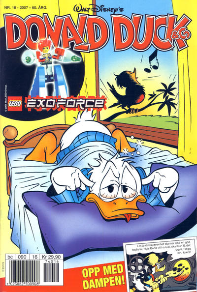 Cover for Donald Duck & Co (Hjemmet / Egmont, 1948 series) #16/2007