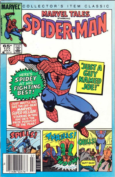 Cover for Marvel Tales (Marvel, 1966 series) #177 [Newsstand]