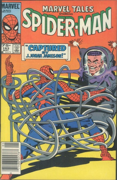 Cover for Marvel Tales (Marvel, 1966 series) #163 [Canadian]