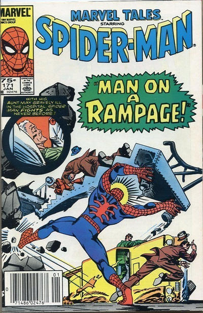 Cover for Marvel Tales (Marvel, 1966 series) #171 [Canadian]