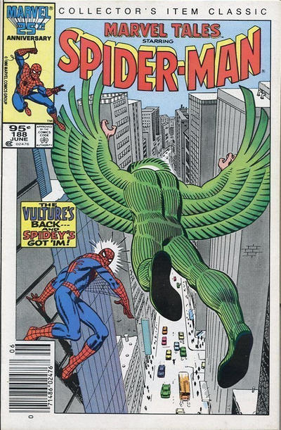 Cover for Marvel Tales (Marvel, 1966 series) #188 [Canadian]