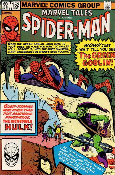 Cover for Marvel Tales (Marvel, 1966 series) #152 [Direct]