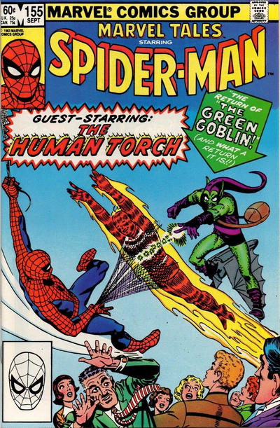 Cover for Marvel Tales (Marvel, 1966 series) #155 [Direct]