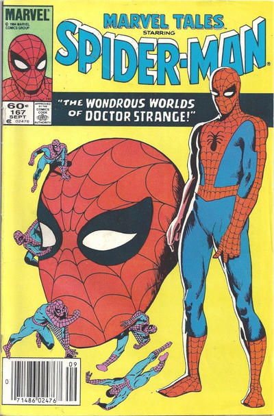 Cover for Marvel Tales (Marvel, 1966 series) #167 [Newsstand]