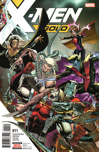 Cover for X-Men: Gold (Marvel, 2017 series) #11