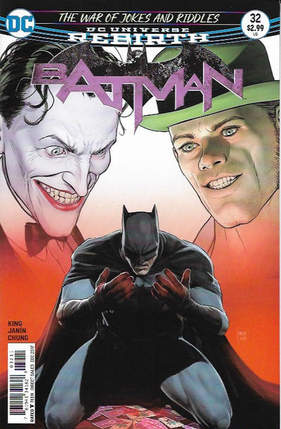 Cover for Batman (DC, 2016 series) #32