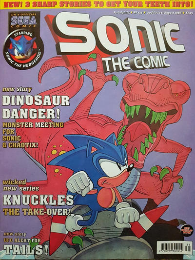 Cover for Sonic the Comic (Fleetway Publications, 1993 series) #135