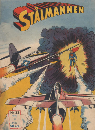 Cover for Stålmannen (Centerförlaget, 1949 series) #23/1952