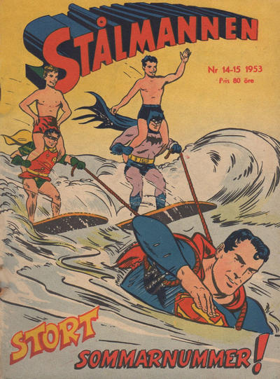 Cover for Stålmannen (Centerförlaget, 1949 series) #14-15/1953
