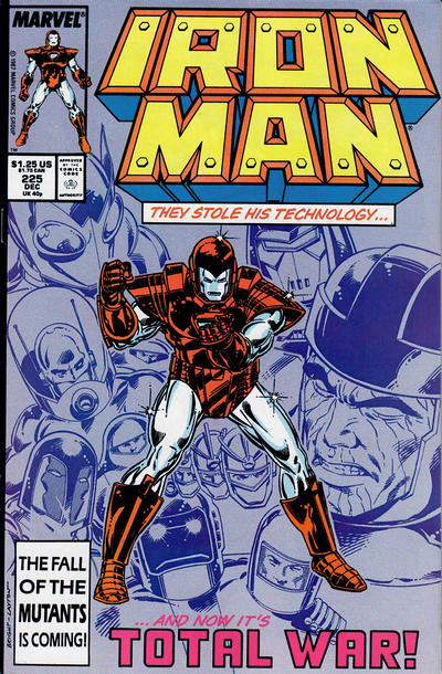 Cover for Iron Man (Marvel, 1968 series) #225 [Direct]