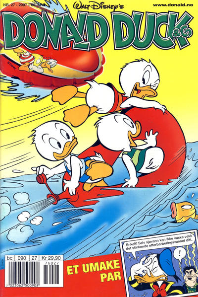Cover for Donald Duck & Co (Hjemmet / Egmont, 1948 series) #27/2007