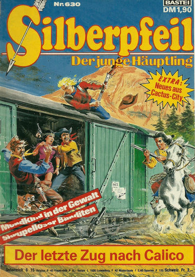 Cover for Silberpfeil (Bastei Verlag, 1970 series) #630