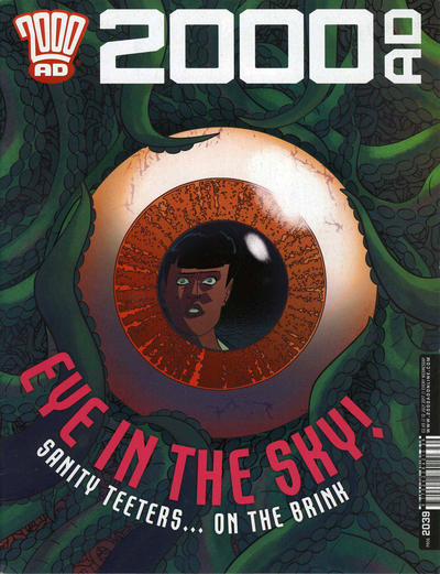 Cover for 2000 AD (Rebellion, 2001 series) #2039