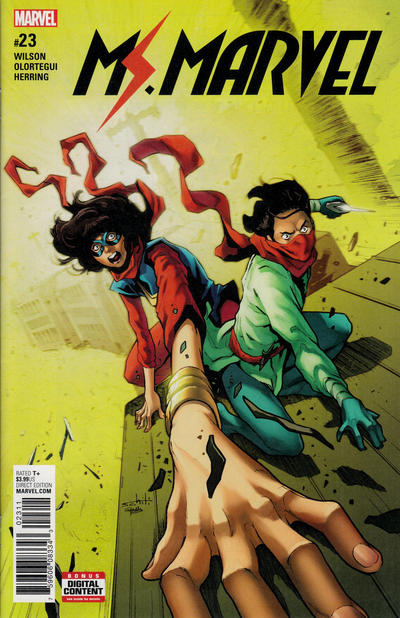Cover for Ms. Marvel (Marvel, 2016 series) #23