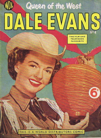 Cover for Dale Evans Queen of the West (World Distributors, 1955 series) #4