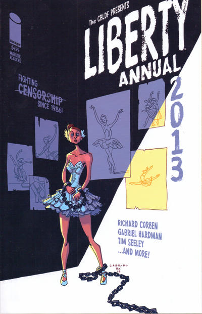 Cover for The CBLDF Presents Liberty Annual (Image, 2010 series) #2013 [Cover B - Ballerina]