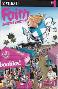 Cover Thumbnail for Faith: Warped Tour / Keep A Breast Special Edition (Valiant Entertainment, 2016 series) #1