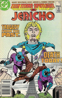 Cover for Teen Titans Spotlight (DC, 1986 series) #3 [Newsstand]