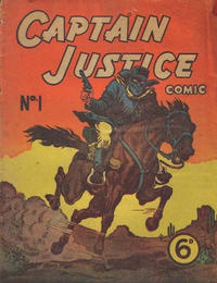 Cover Thumbnail for Captain Justice (New Century Press, 1950 series) #1