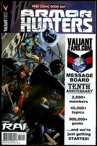 Cover Thumbnail for FCBD 2014 Armor Hunters Special (Valiant Entertainment, 2014 series) [Valiantfans.com]