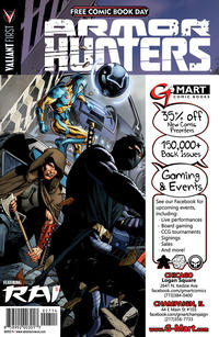 Cover Thumbnail for FCBD 2014 Armor Hunters Special (Valiant Entertainment, 2014 series) [G-Mart Comic Books]