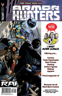 Cover Thumbnail for FCBD 2014 Armor Hunters Special (Valiant Entertainment, 2014 series) [I Want More Comics]