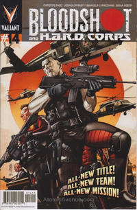 Cover Thumbnail for Bloodshot and H.A.R.D.Corps (Valiant Entertainment, 2013 series) #14 [Cover A - J. G. Jones]
