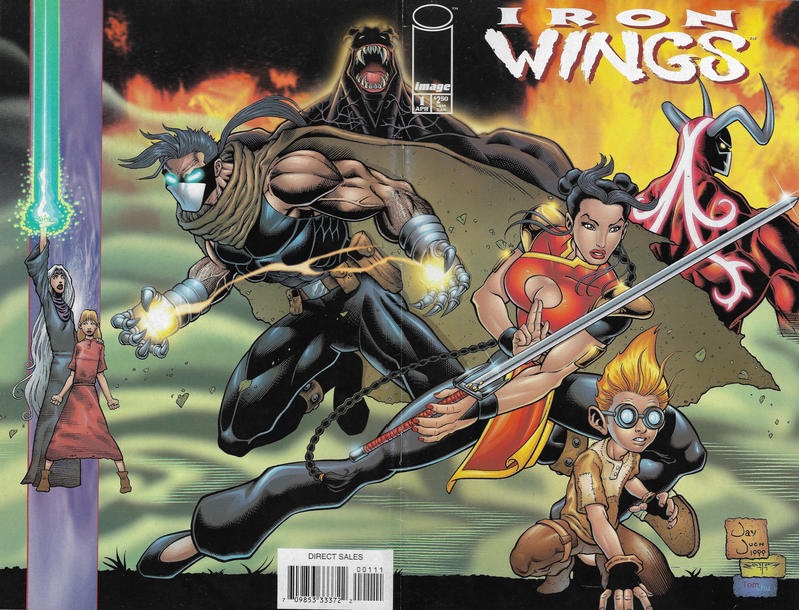 Cover for Iron Wings (Image, 2000 series) #1 [Cover A Jay Juch]
