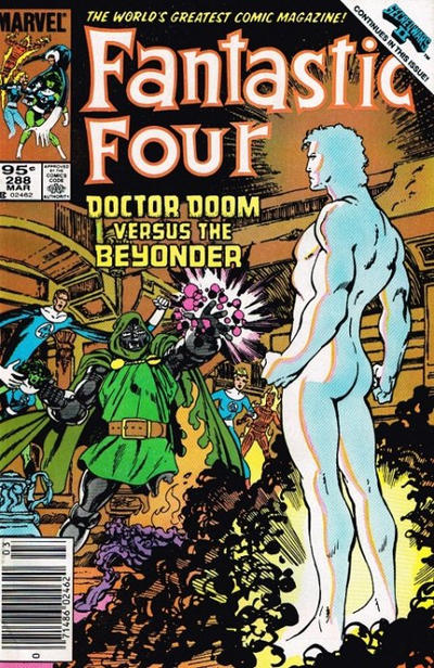 Cover for Fantastic Four (Marvel, 1961 series) #288 [Canadian]