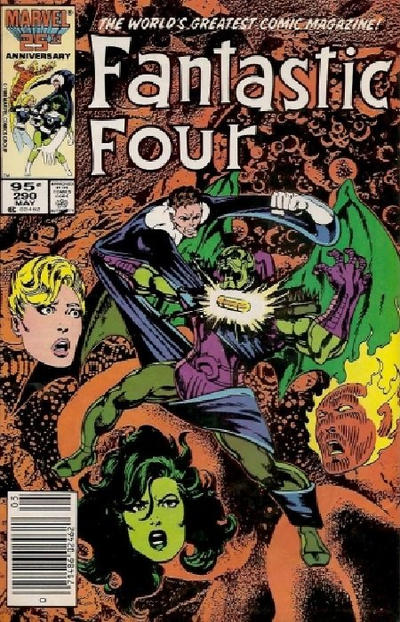 Cover for Fantastic Four (Marvel, 1961 series) #290 [Canadian]