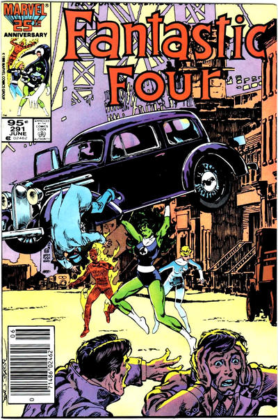 Cover for Fantastic Four (Marvel, 1961 series) #291 [Canadian]