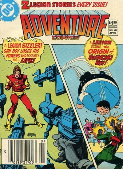 Cover for Adventure Comics (DC, 1938 series) #498 [Canadian]