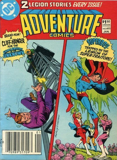 Cover for Adventure Comics (DC, 1938 series) #495 [Canadian]