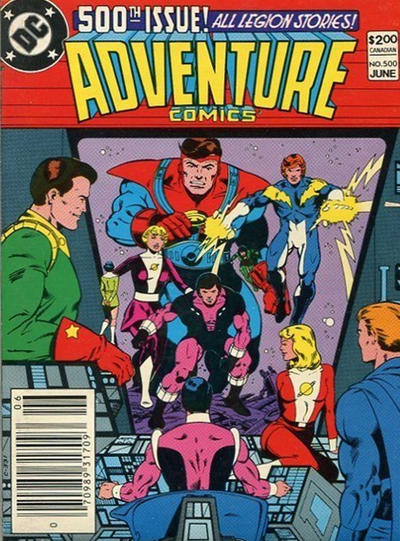 Cover for Adventure Comics (DC, 1938 series) #500 [Canadian]