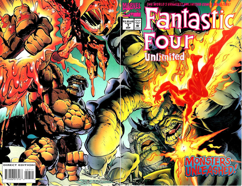 Cover for Fantastic Four Unlimited (Marvel, 1993 series) #7