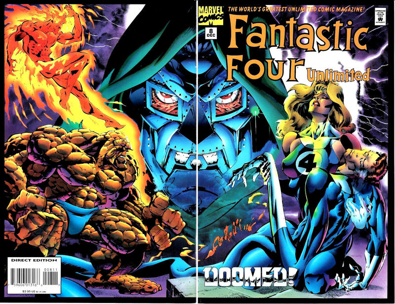 Cover for Fantastic Four Unlimited (Marvel, 1993 series) #8