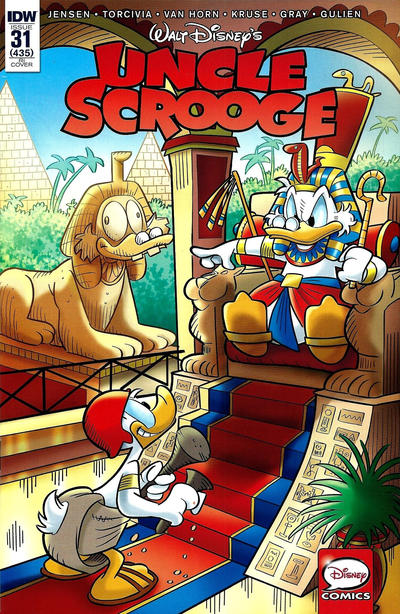 Cover for Uncle Scrooge (IDW, 2015 series) #31 / 435 [Incentive - Gervasio]