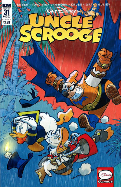 Cover for Uncle Scrooge (IDW, 2015 series) #31 / 435 [Cover B - Mastantuono]
