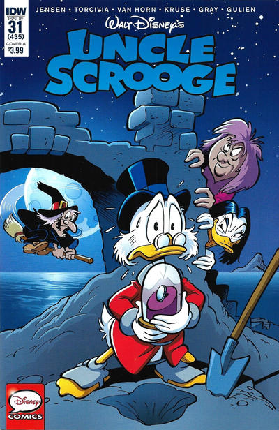 Cover for Uncle Scrooge (IDW, 2015 series) #31 / 435