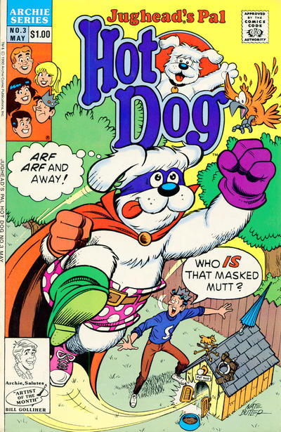 Cover for Jughead's Pal Hot Dog (Archie, 1990 series) #3 [Direct]