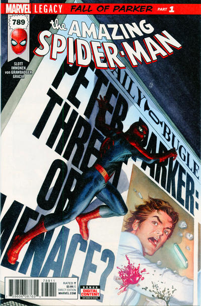 Cover for Amazing Spider-Man (Marvel, 2015 series) #789